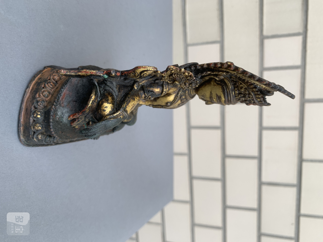 A GILT-COPPER FIGURE OF INDRA - 图9
